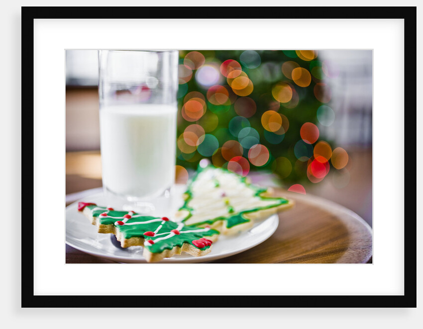 Milk and Christmas Cookies by Anonymous