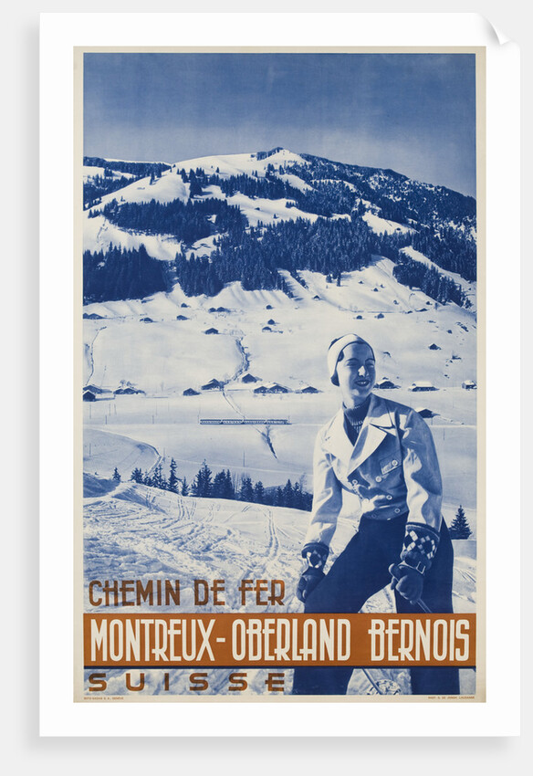 Montreux Oberland Bernois Poster by Anonymous