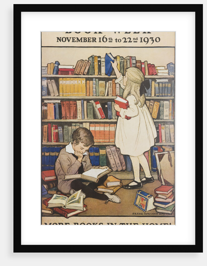 Book Week Poster by Jesse Willcox Smith