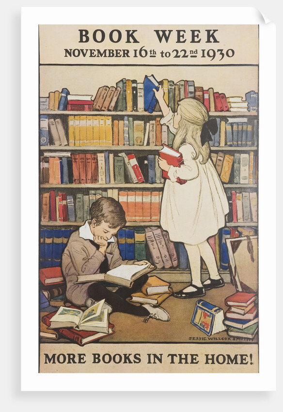 Book Week Poster by Jesse Willcox Smith
