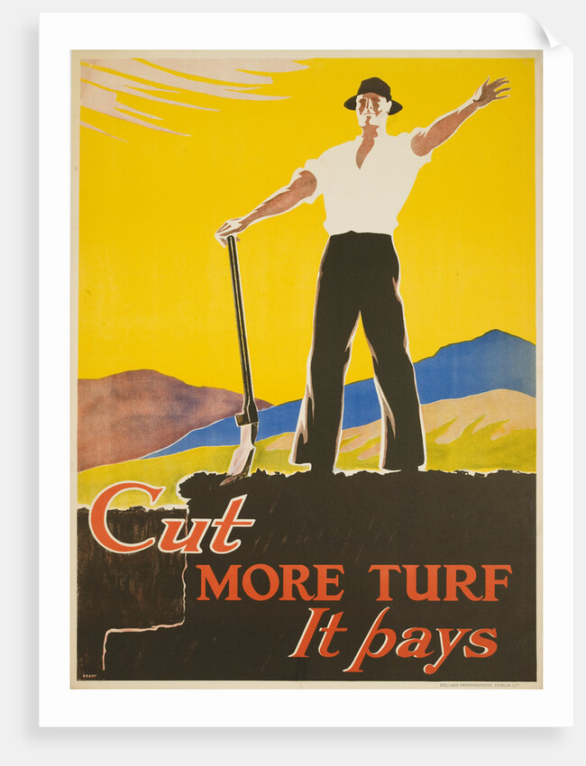 Cut More Turf It Pays Poster by Keady