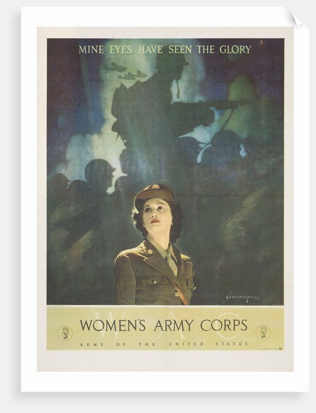 Mine Eyes Have Seen the Glory Poster by Jes Schlaikjer