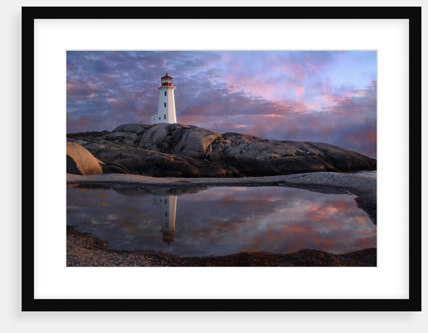 Tide Pool by Lighthouse by Anonymous