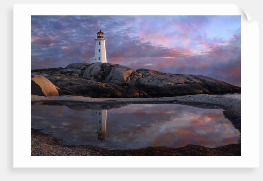 Tide Pool by Lighthouse by Anonymous