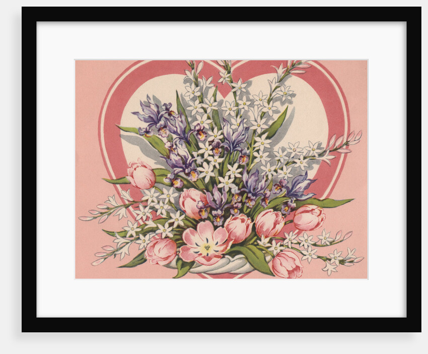 Illustration of Flower Arrangement by Anonymous