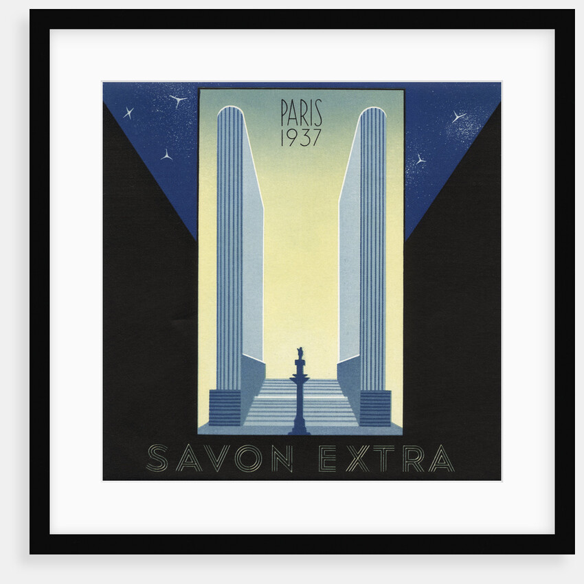 Savon Extra Soap Label by Anonymous
