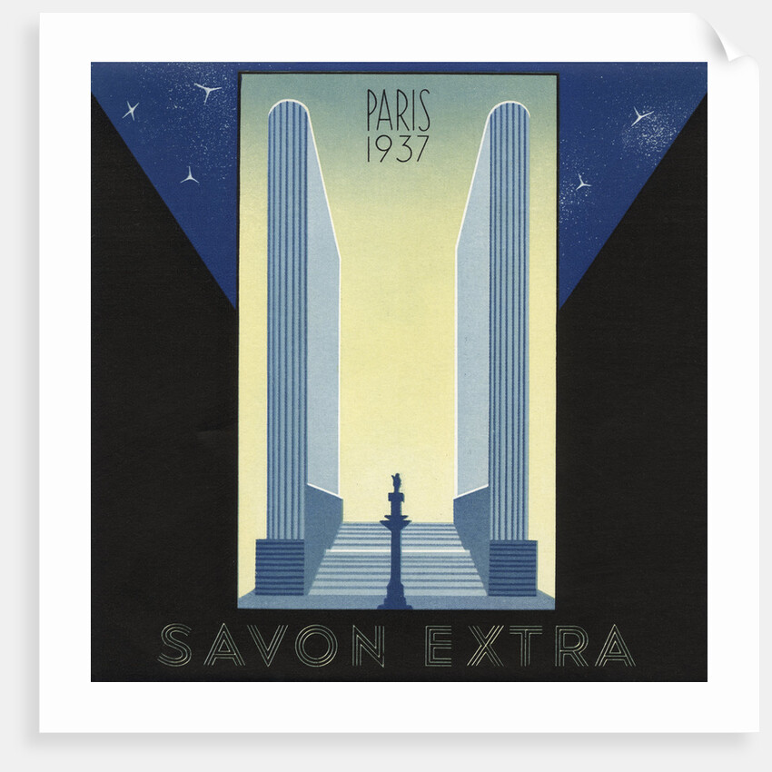 Savon Extra Soap Label by Anonymous