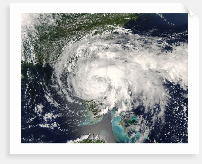 Tropical Storm Fay Over the East Coast of Florida by Anonymous