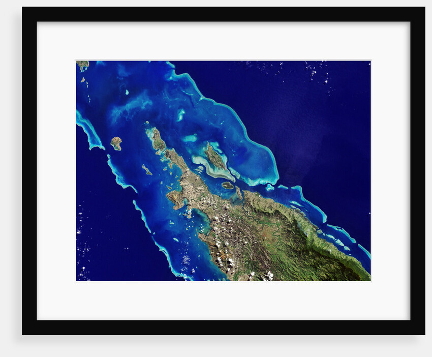 Ile Balabio and Part of Grande Terre in New Caledonia by Anonymous