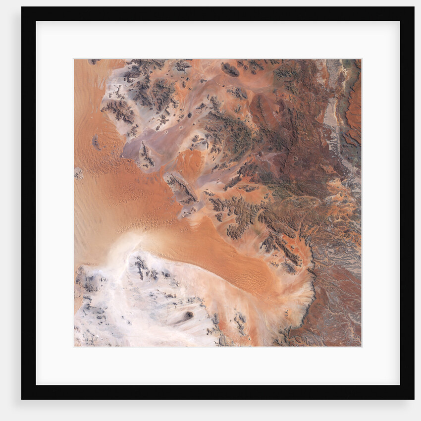 Rocky Terrain East of the Namib Desert Sand Dunes by Anonymous