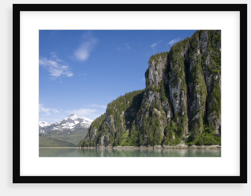 Steep Cliffs Along Snettisham Bay in Alaska by Anonymous