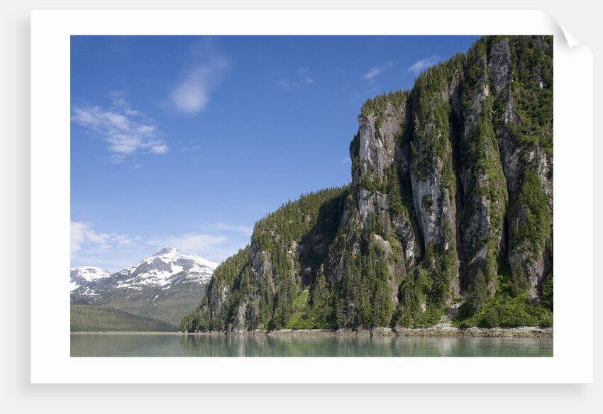 Steep Cliffs Along Snettisham Bay in Alaska by Anonymous