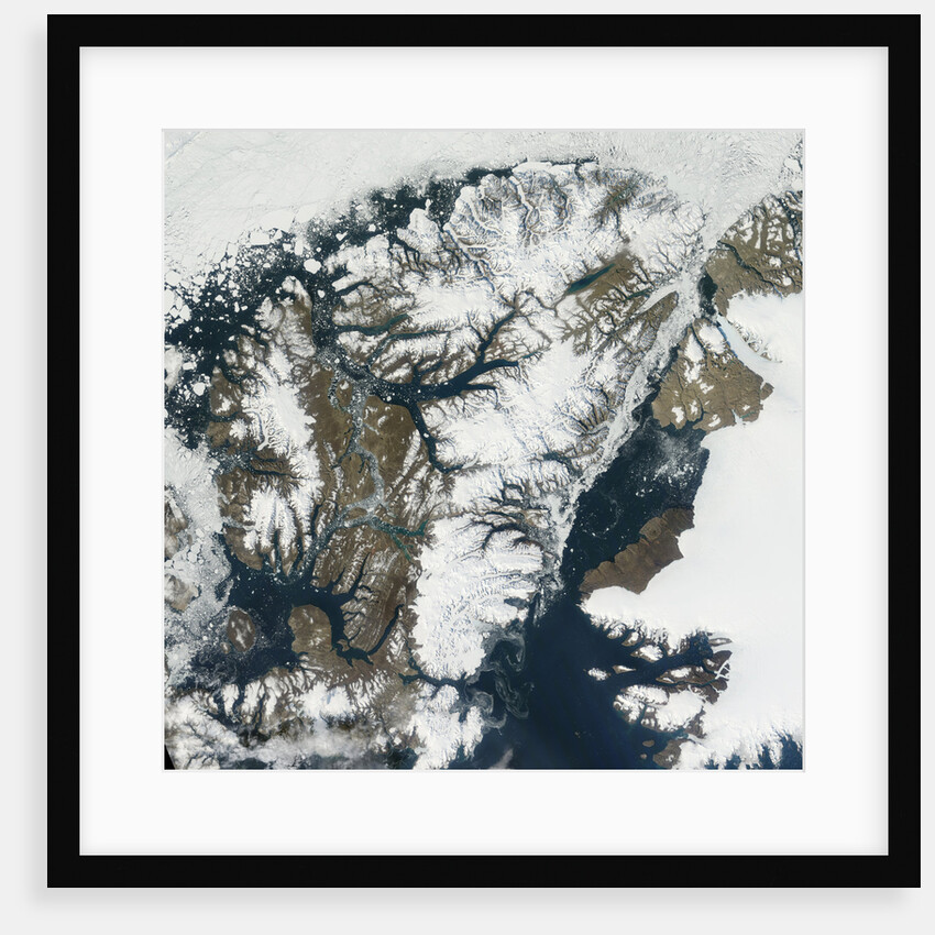 Retreating Ice Shelves on Ellesmere Island by Anonymous