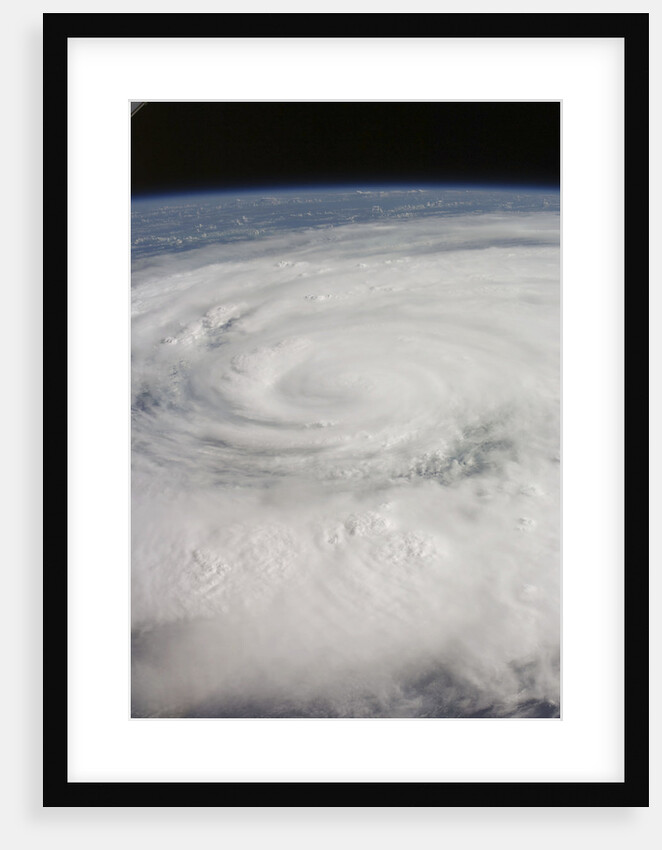 Hurricane Ike Over Cuba by Anonymous