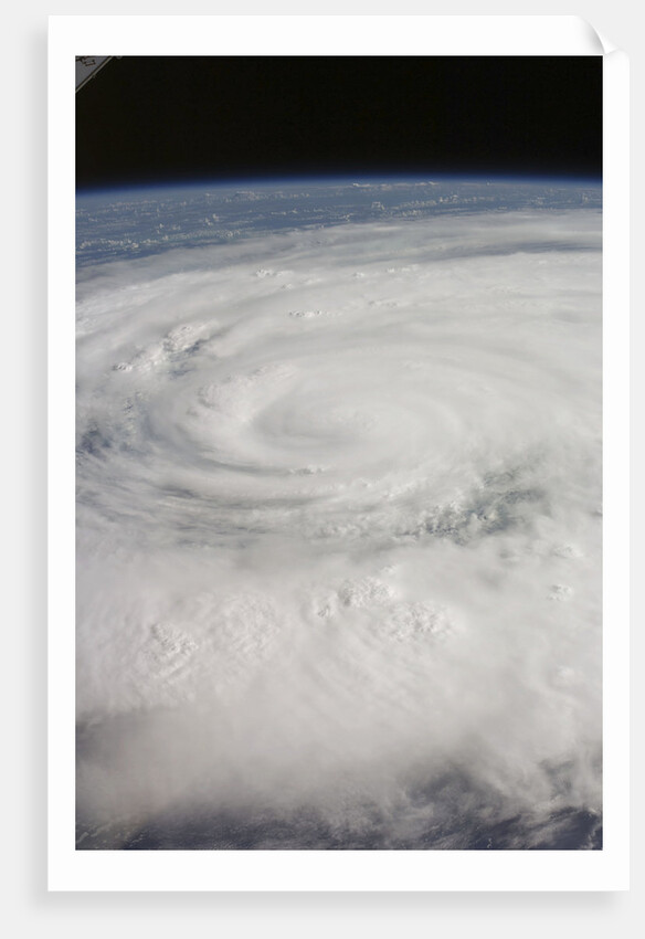 Hurricane Ike Over Cuba by Anonymous