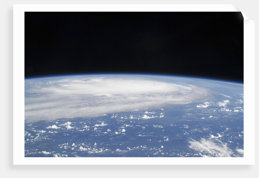 Hurricane Ike Seen From the International Space Station by Anonymous