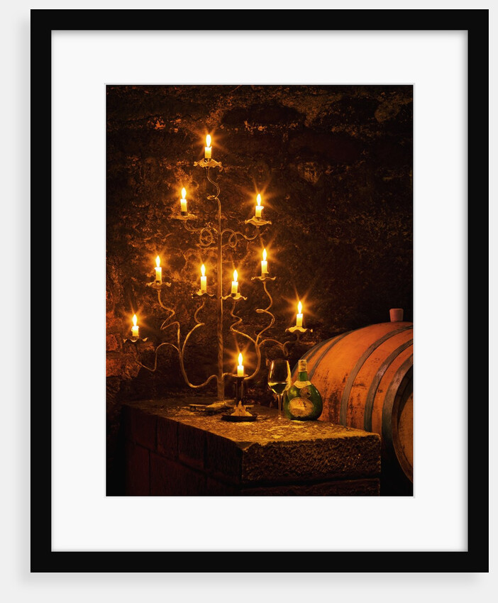 Wine Cellar in Bavarian Castle by Anonymous
