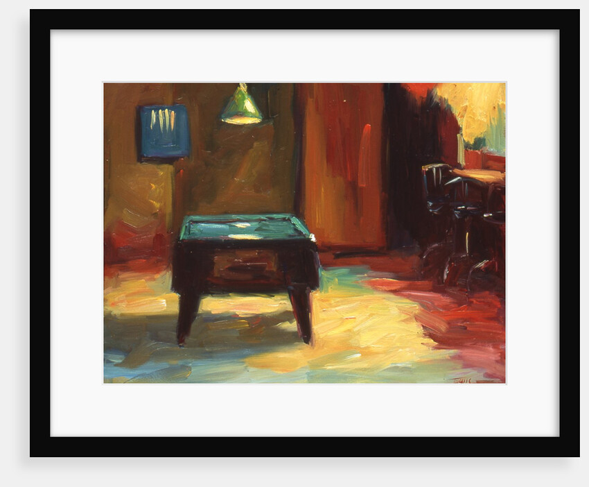 Pool Table by Pam Ingalls
