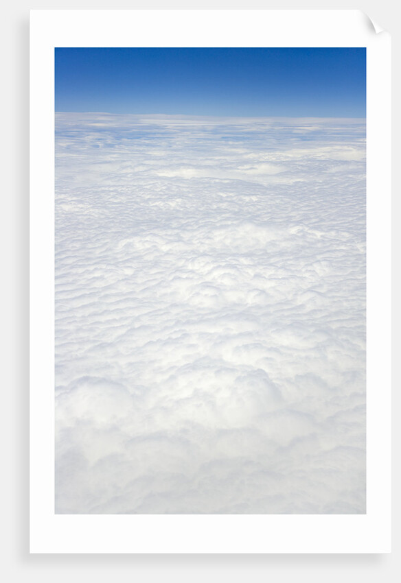 White Cumulus Clouds by Anonymous