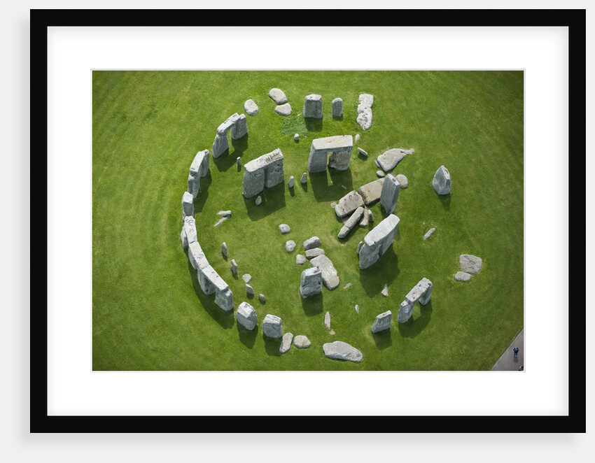 Aerial View of Stonehenge by Anonymous