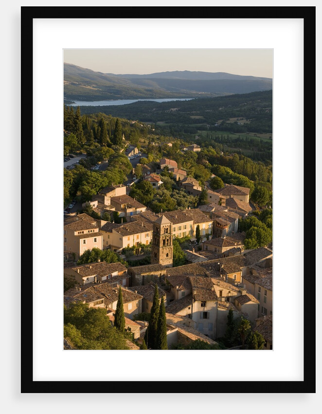 Village of Moustiers-Sainte-Marie in Provence by Anonymous