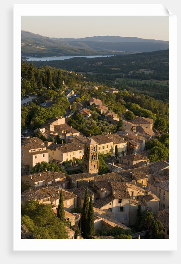 Village of Moustiers-Sainte-Marie in Provence by Anonymous