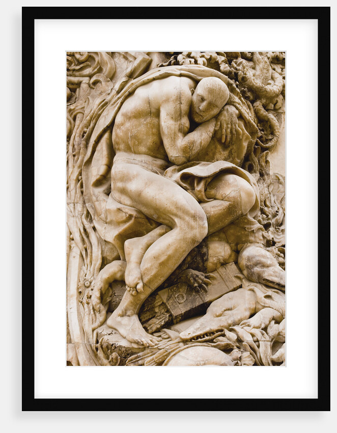 Detail of Sculpture on Palacio del Marques de Dos Aguas by Anonymous