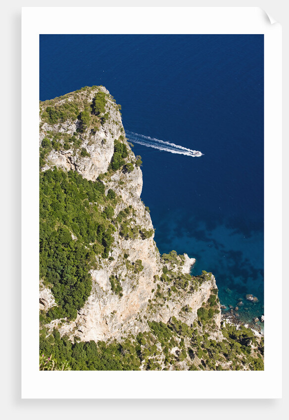 View of Capri Coastline from Monte Solaro by Anonymous