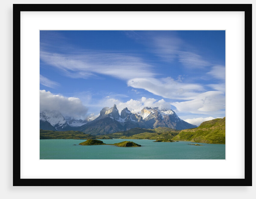 Cuernos del Paine Peaks Above Lago Pehoe by Anonymous