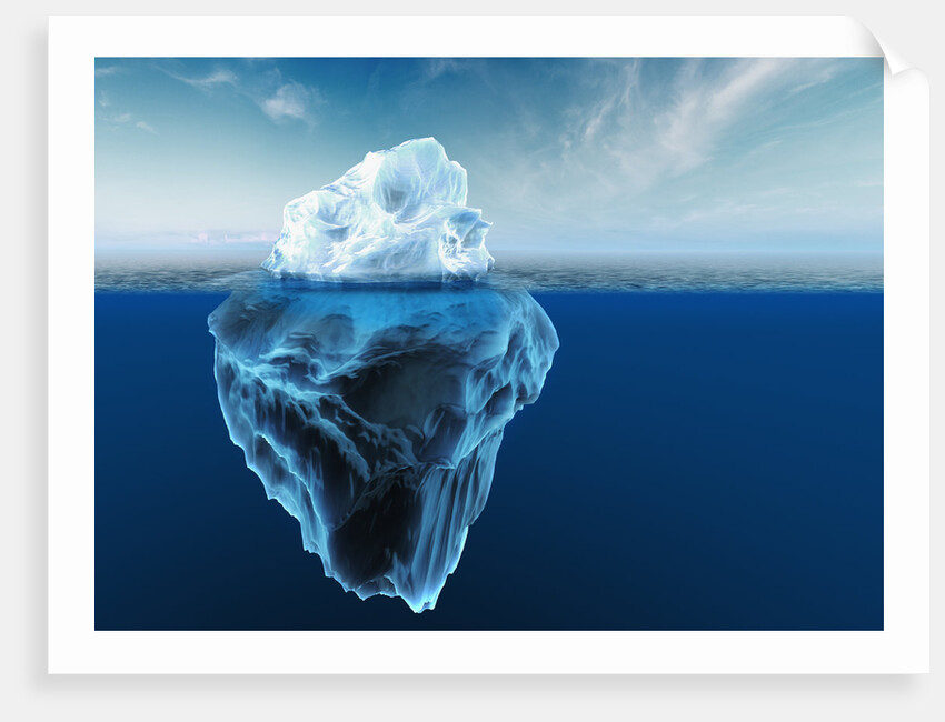 Melting Iceberg by Anonymous