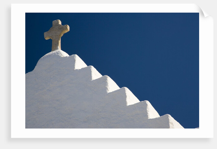 Church of Panaghia Parportiani in White by Anonymous