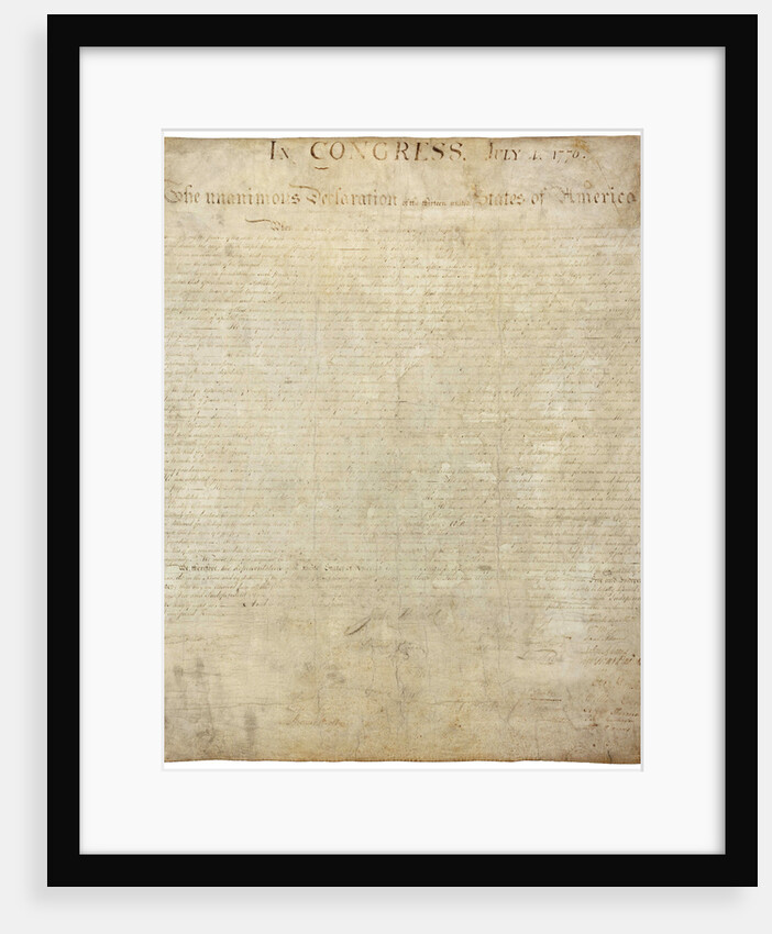 Declaration of Independence by Anonymous