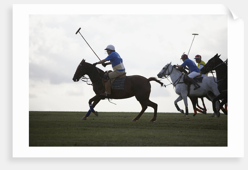 Polo game by Anonymous