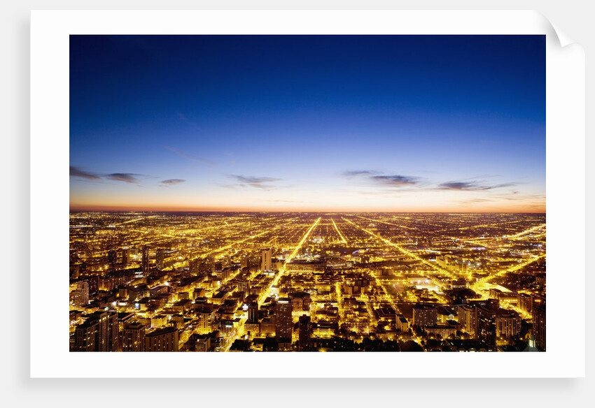 View of Chicago from Sears Tower by Anonymous