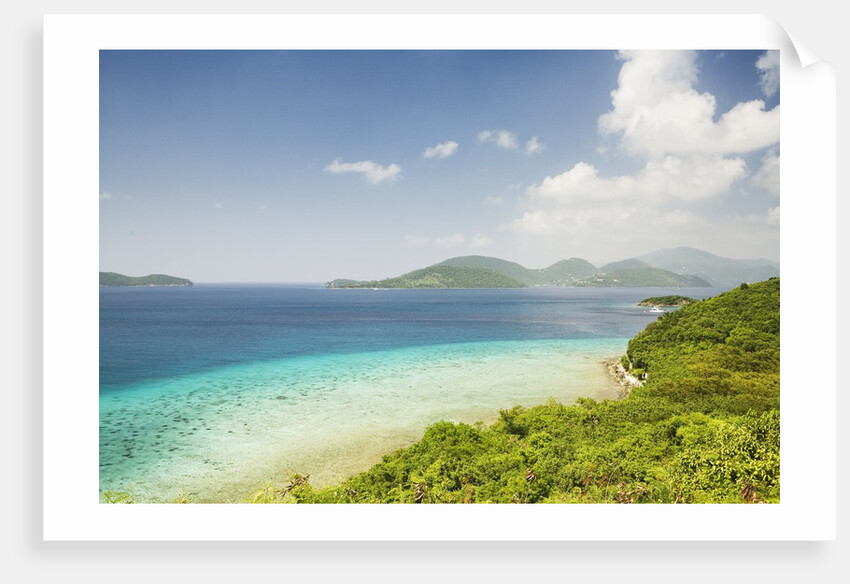 View Across Narrows from St. John to the British Virgin Islands by Anonymous