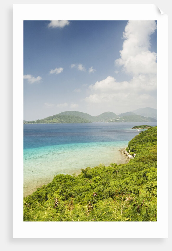 View from St. John to the British Virgin Islands by Anonymous