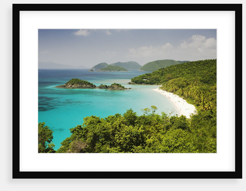 Trunk Bay at St. John Island in U. S. Virgin Islands by Anonymous