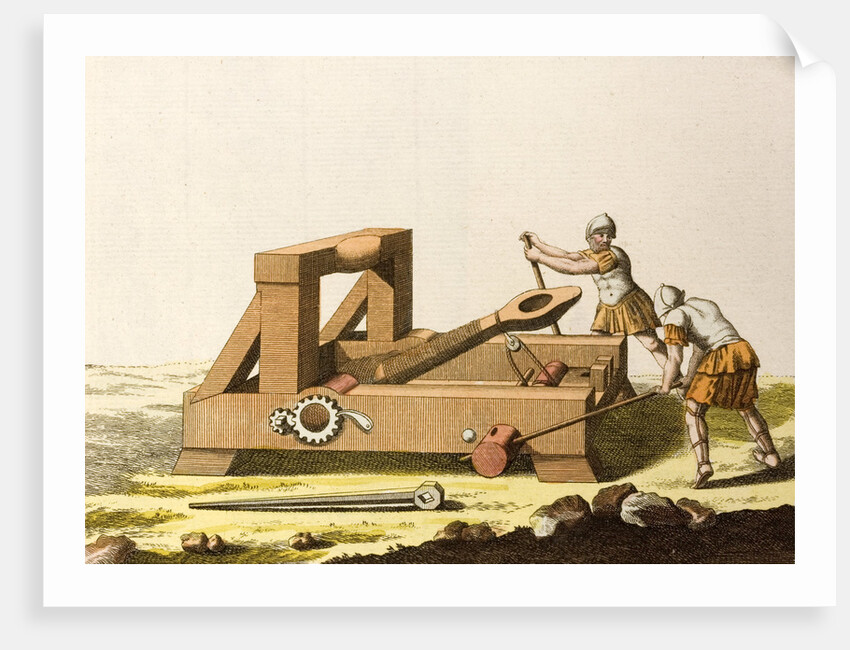 Print of Roman Onager by Anonymous