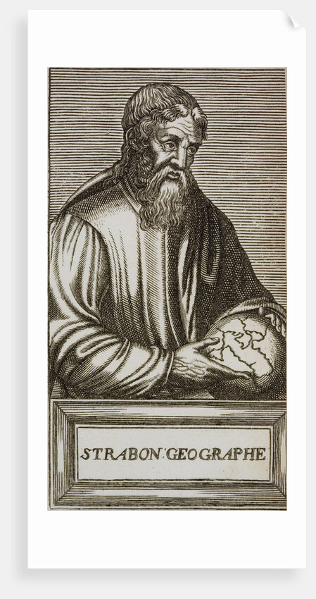 Portrait of Strabo by Andre Thevet