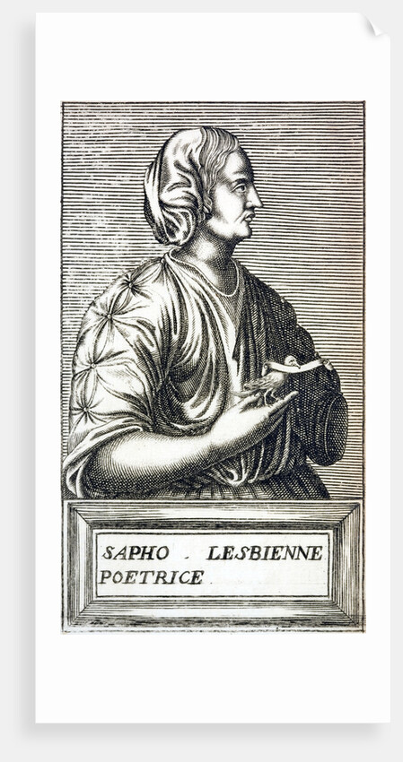 Portrait of Sappho of Lesbos by Andre Thevet