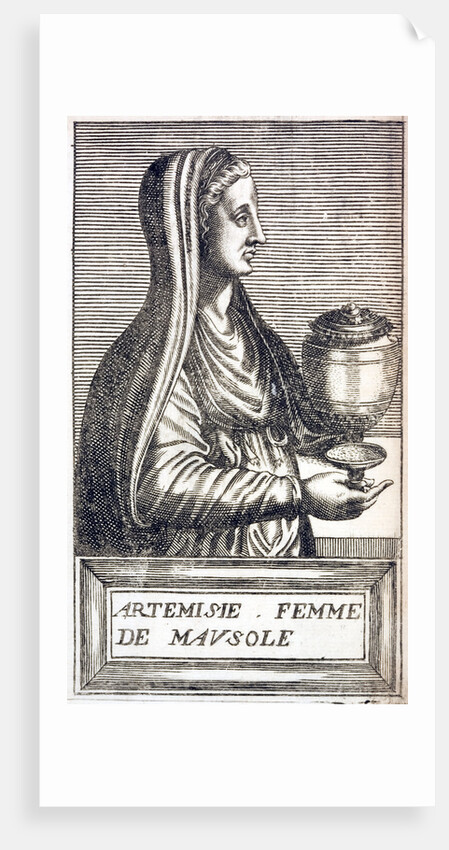Portrait of Artemisia, Queen of Cara by Andre Thevet