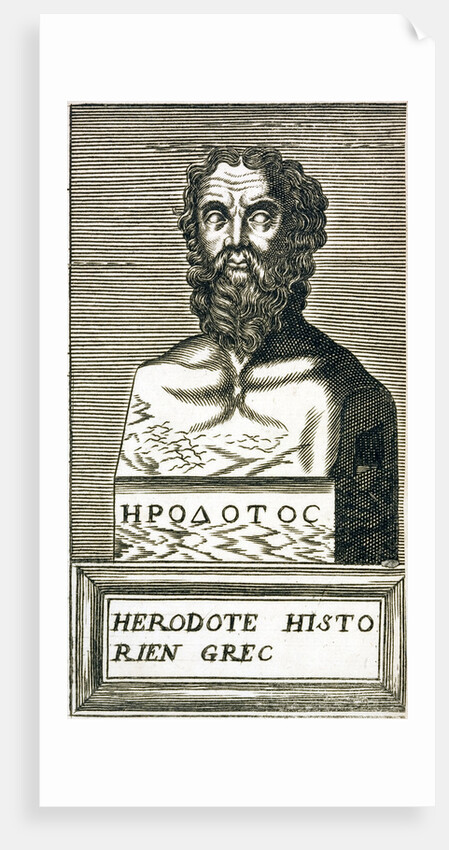 Portrait of Herodotus by Andre Thevet