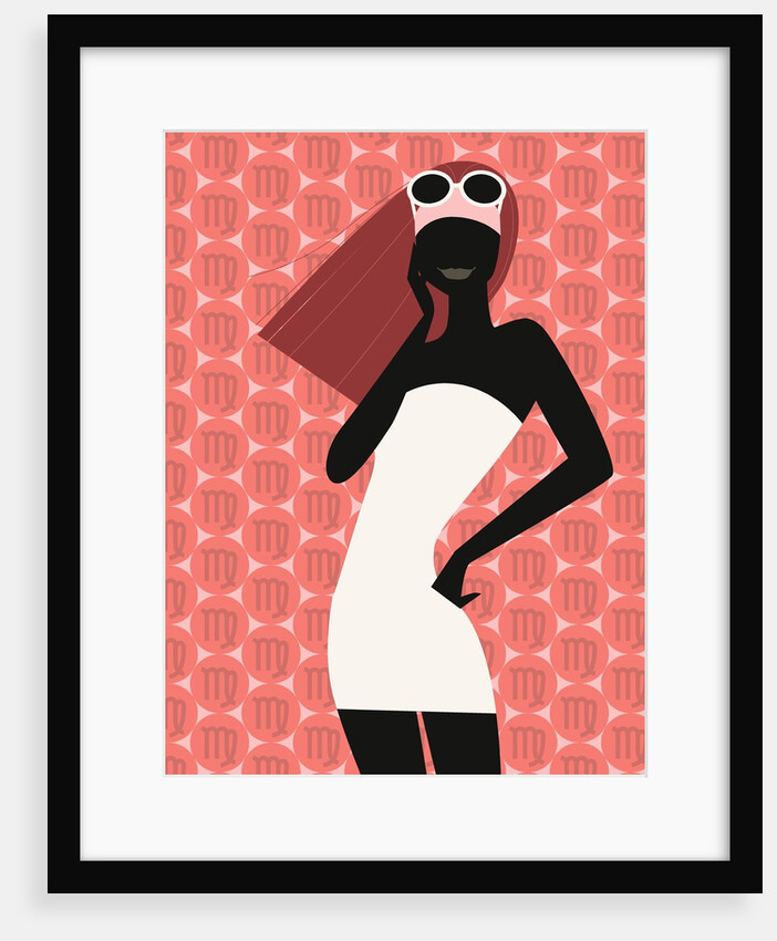 Woman Using Cell Phone by Anonymous