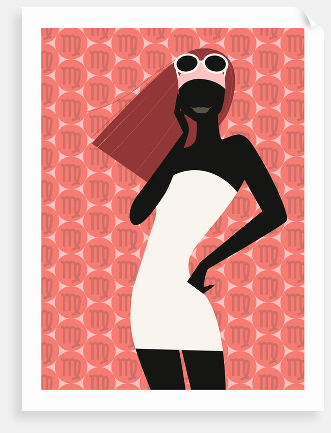 Woman Using Cell Phone by Anonymous