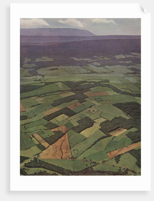Illustration of Pennsylvania Farmlands by Anonymous