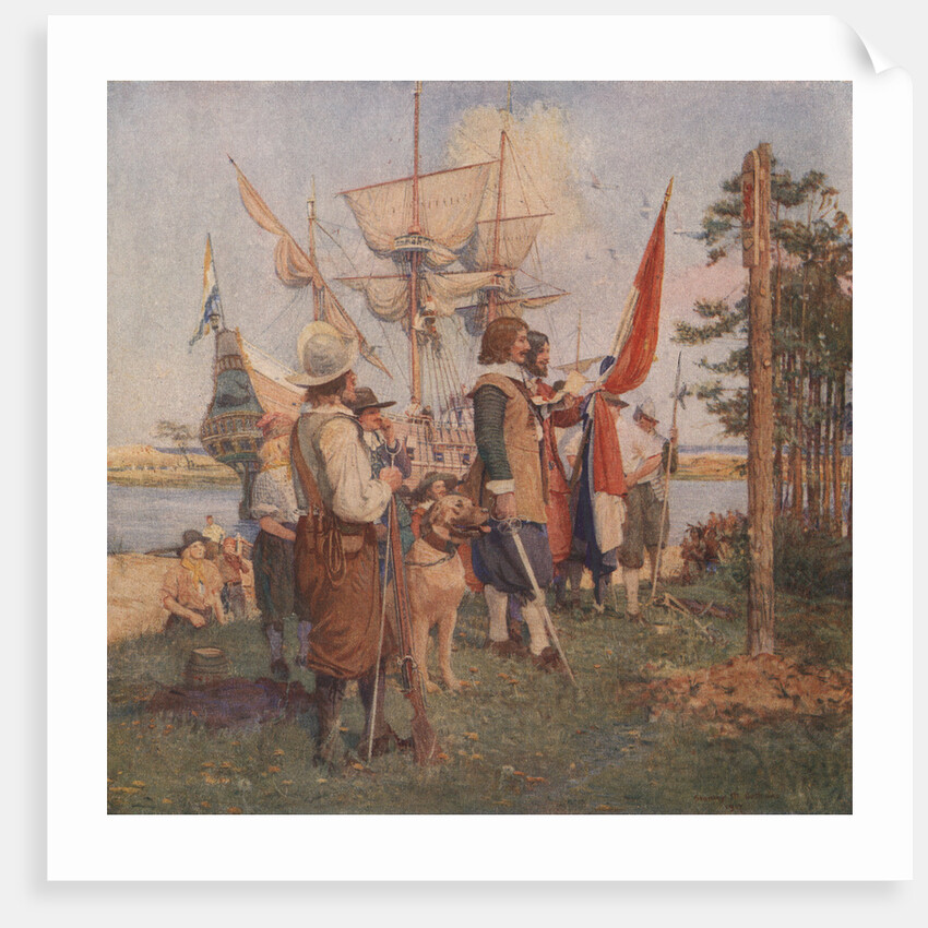 The Settlement of the Dutch by Stanley Arthurs