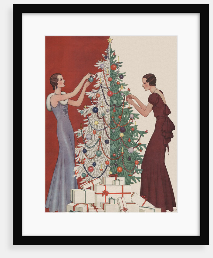 Decorating the Christmas Tree by Dynevor Rhys
