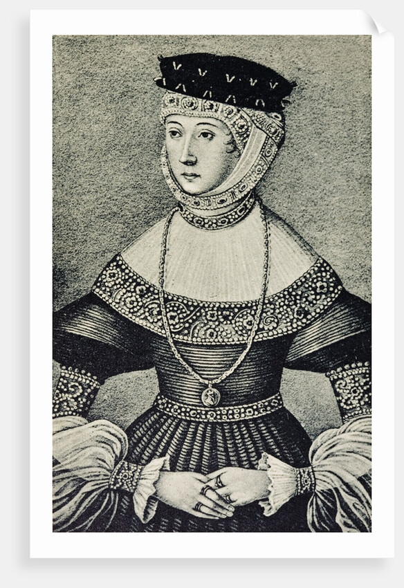 Portrait of Barbara Radziwillowna by Anonymous