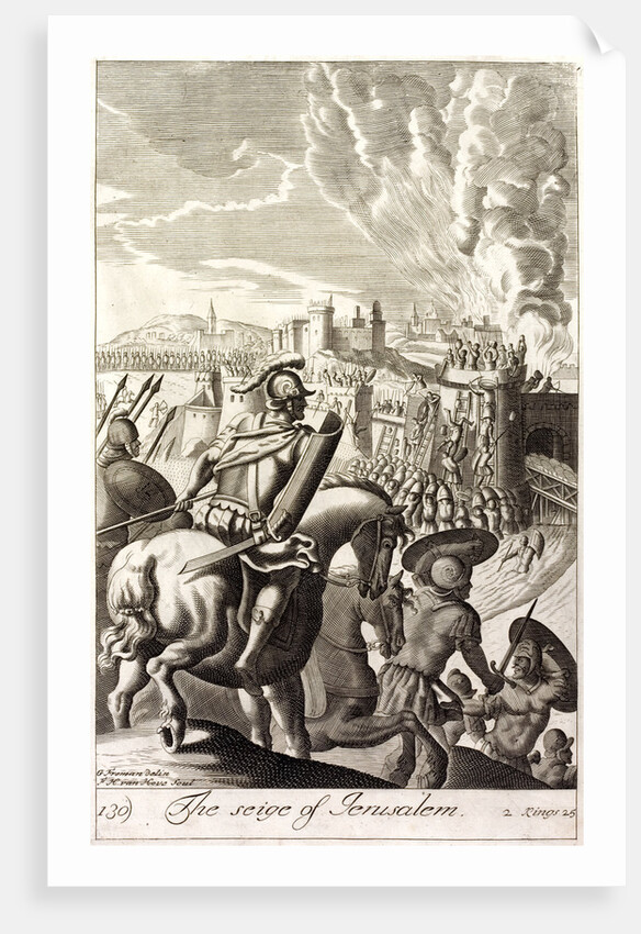 The Seige of Jerusalem Illustration by Anonymous