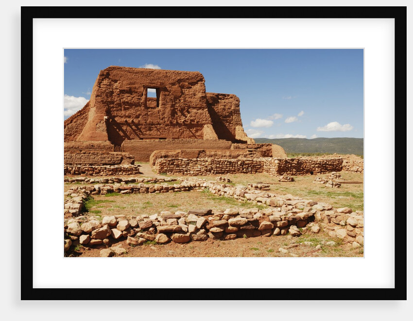 Mission Ruins at Pecos National Monument by Anonymous